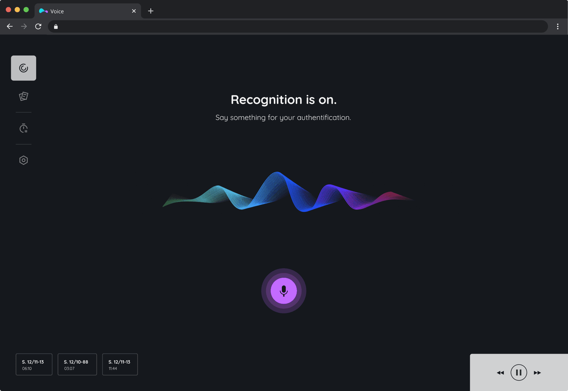 Voice Biometric Platform