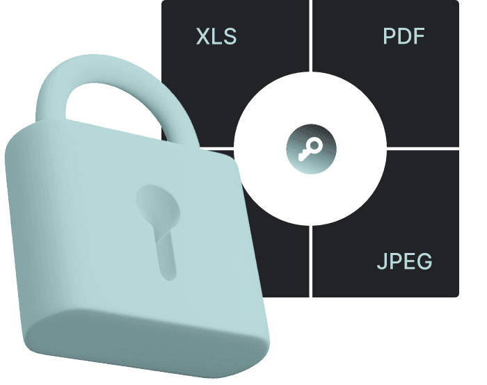 Multiple file format support (PDF, Word, Excel, images, etc.)