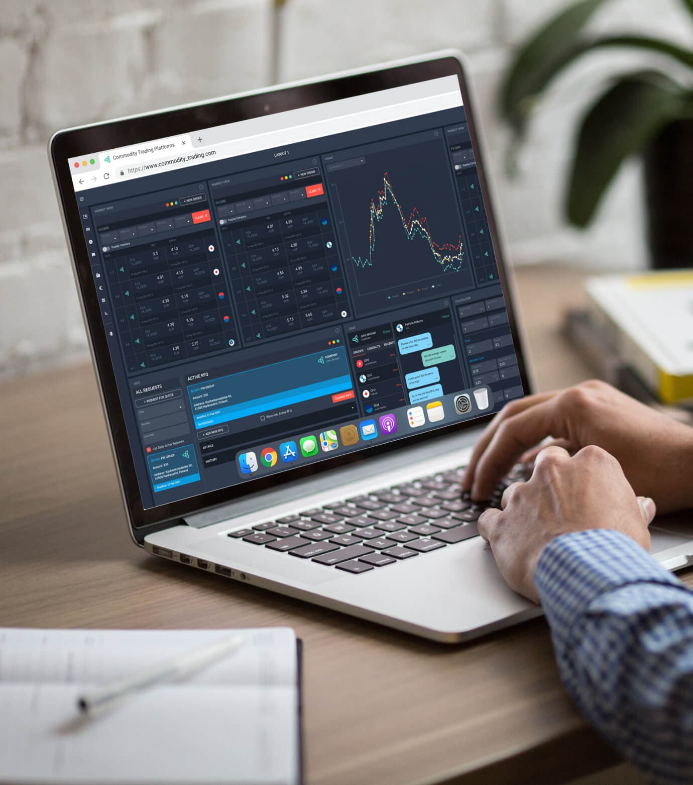 Commodity Trading Platform
