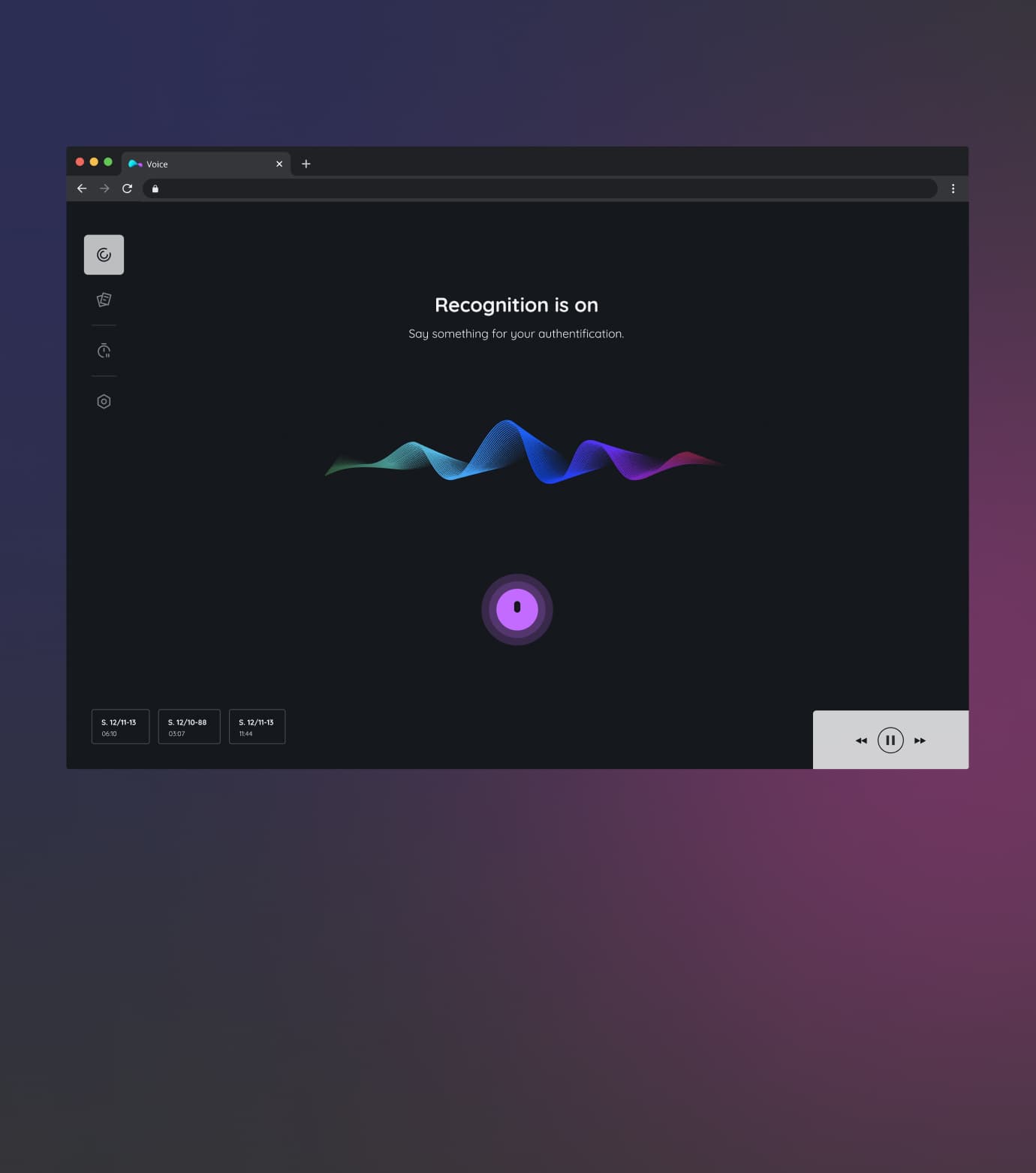 Voice Biometrics Platform