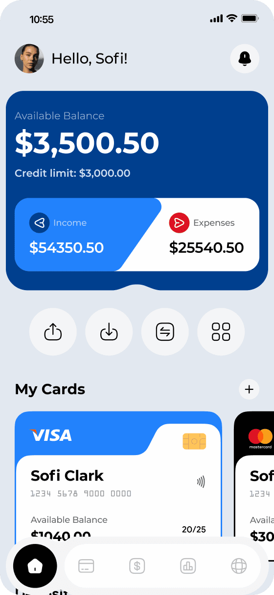 Our mobile banking