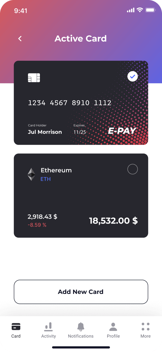 eWallet & payments