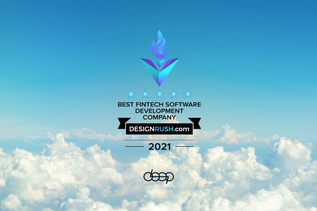 DesignRush features DeepInspire among Top Fintech Software Development Companies
