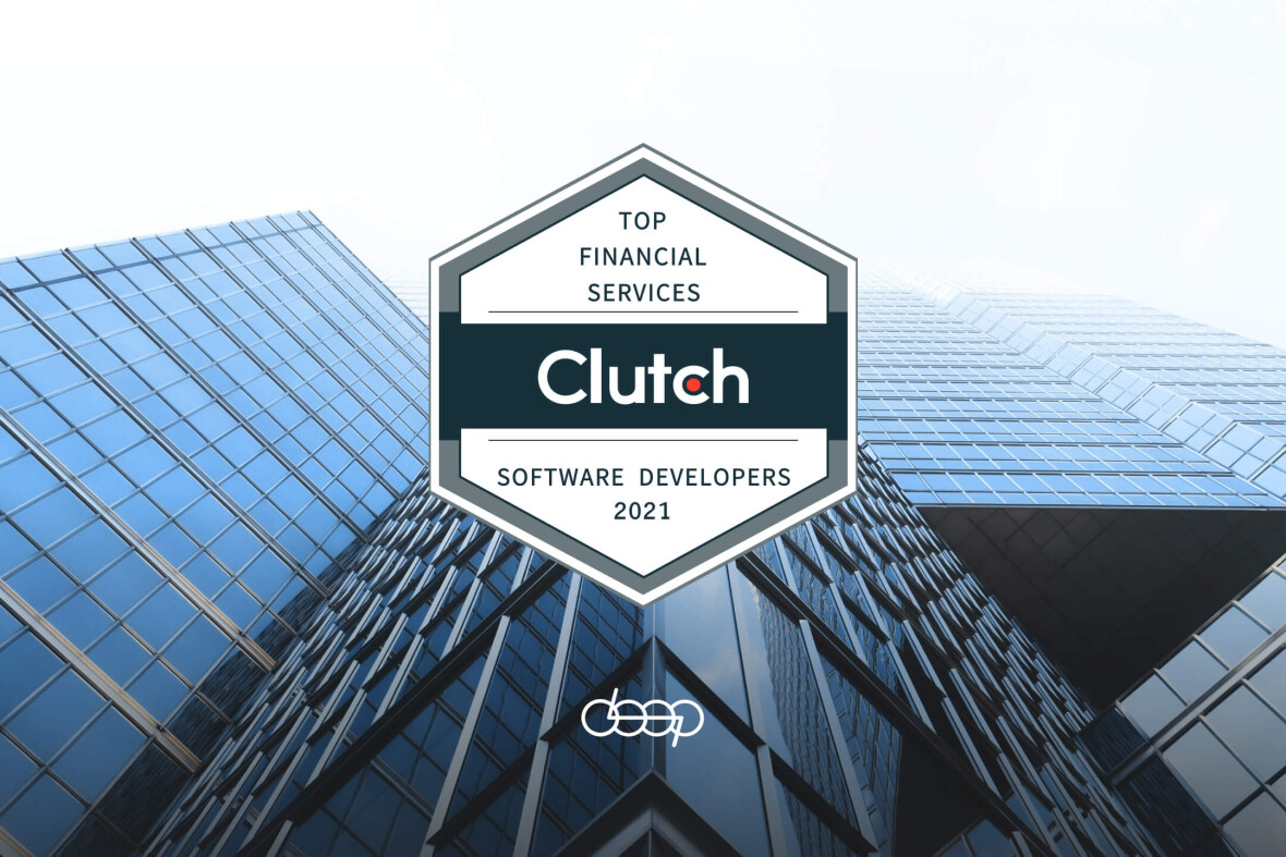 Clutch ranks DeepInspire among Top FinTech Software Development Firms in 2021